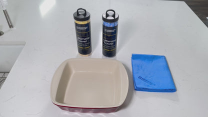 Premium UltraAbsorb+ Shammy Towel for Cars, Boats, Home (26"x17") - Original