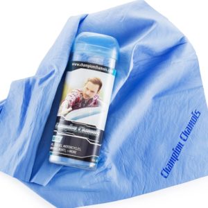 Champmion Chamois blue front with tube and chamois