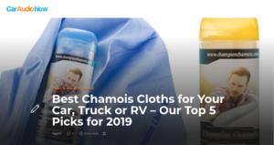 champion chamois voted best on caraudionow.com
