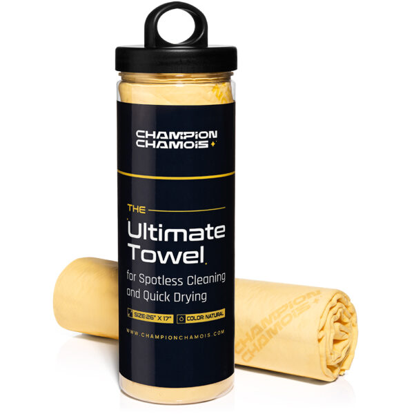 Champion Chamois UltraAbsorb+ Shammy Towel - Natural